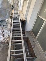Alu Doppel-Ausziehleiter bis ca 800cm