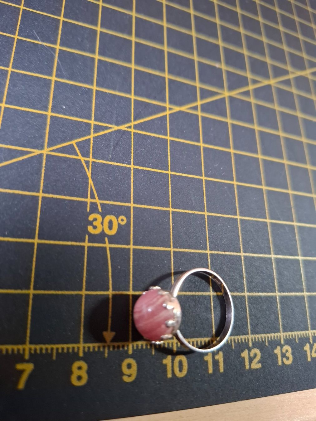 Bagues: Ring S 835 mit Rhodochrosit Cabochon – D'occasion à Zwieselberg par Halifaxmendusli 3