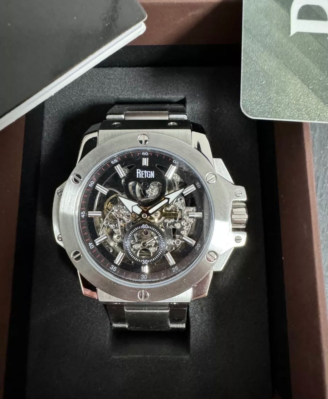 Orologi: Reign Commodus Automatik-Skelettuhr – Nuovo e nell'imballaggio originale da Meilen venduto da Schelmi99 1