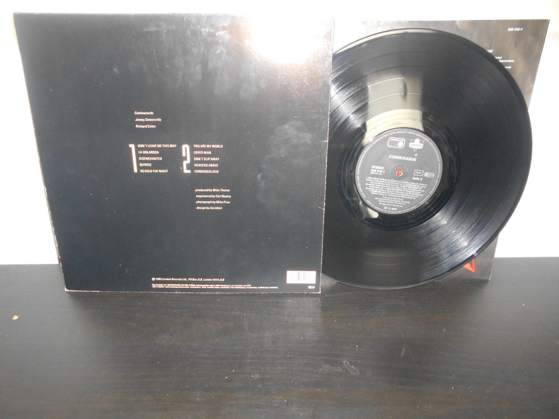 Dischi in vinile: Communards – Communards / 1985 – Usato da Aarberg venduto da witchhunter01 1