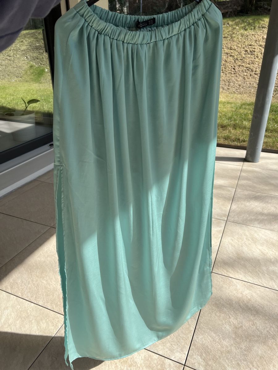 Zara Röcke: Long zara turquoise skirt – Neu (gemäss Beschreibung) aus Corsier GE von Karol_save_planet 2