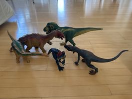 Spielfiguren Dinosaurier Set 5 Stueck guter Zustand