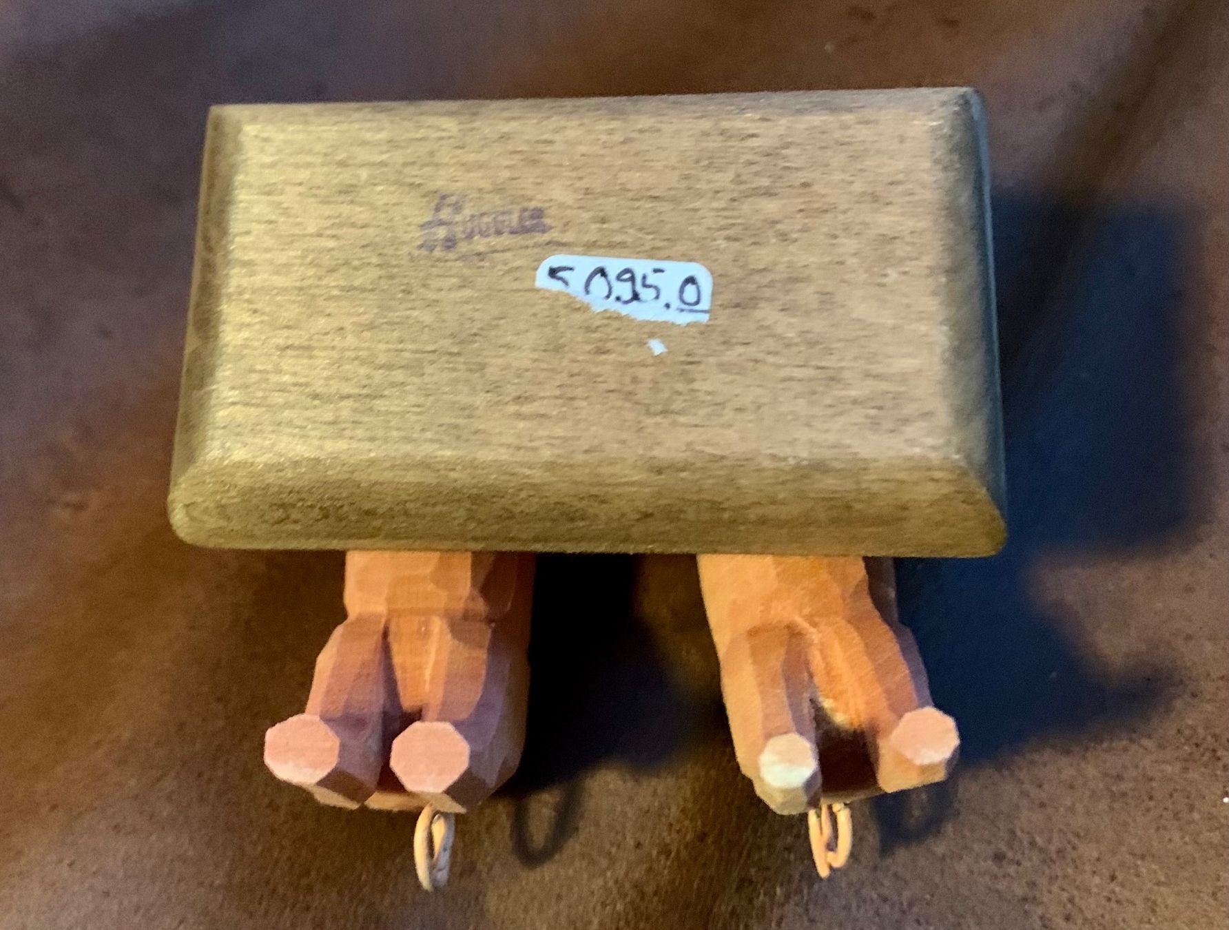 Figurines: Junge Schweine mit Trog, Huggler Brienz Holz – D'occasion à Kloten par petrol5555 3