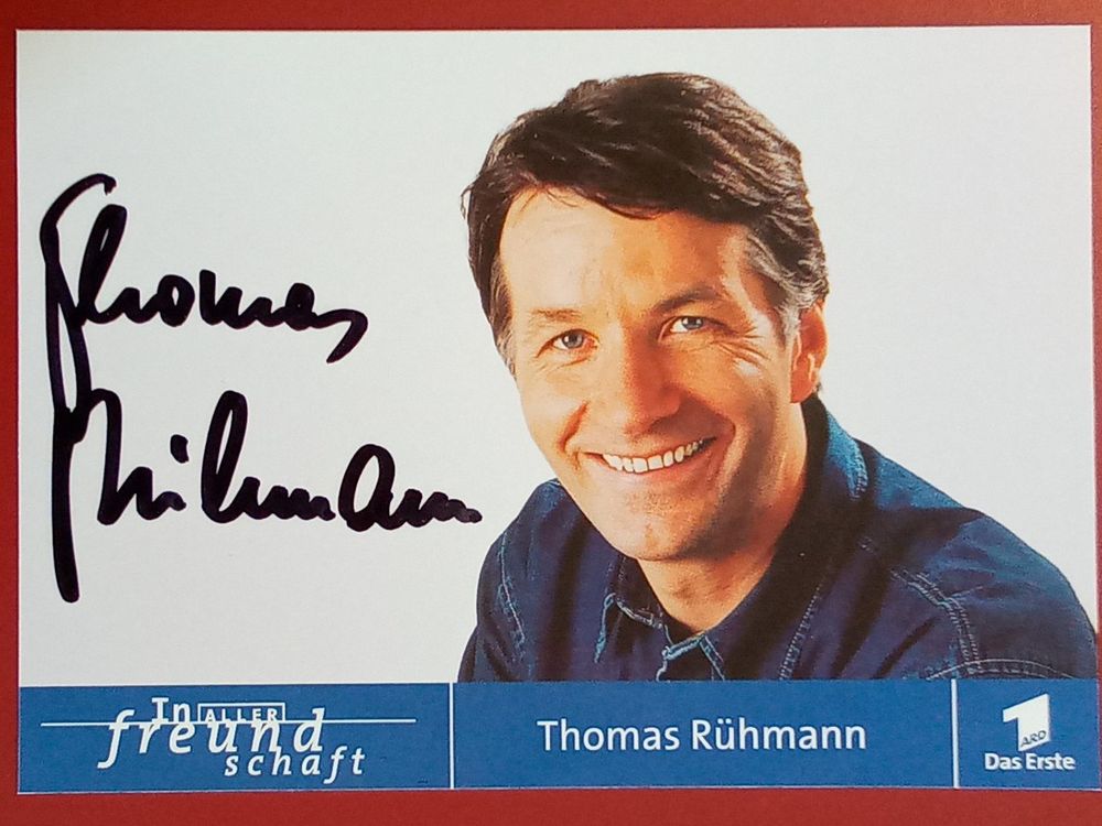 Thomas Rühmann Autogramm signiert Fotopostkarte 10x15cm | Kaufen auf ...
