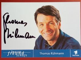 Thomas Rühmann Autogramm signiert Fotopostkarte 10x15cm
