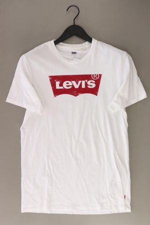 Levi's Printshirt Gr. M Kurzarm weiß