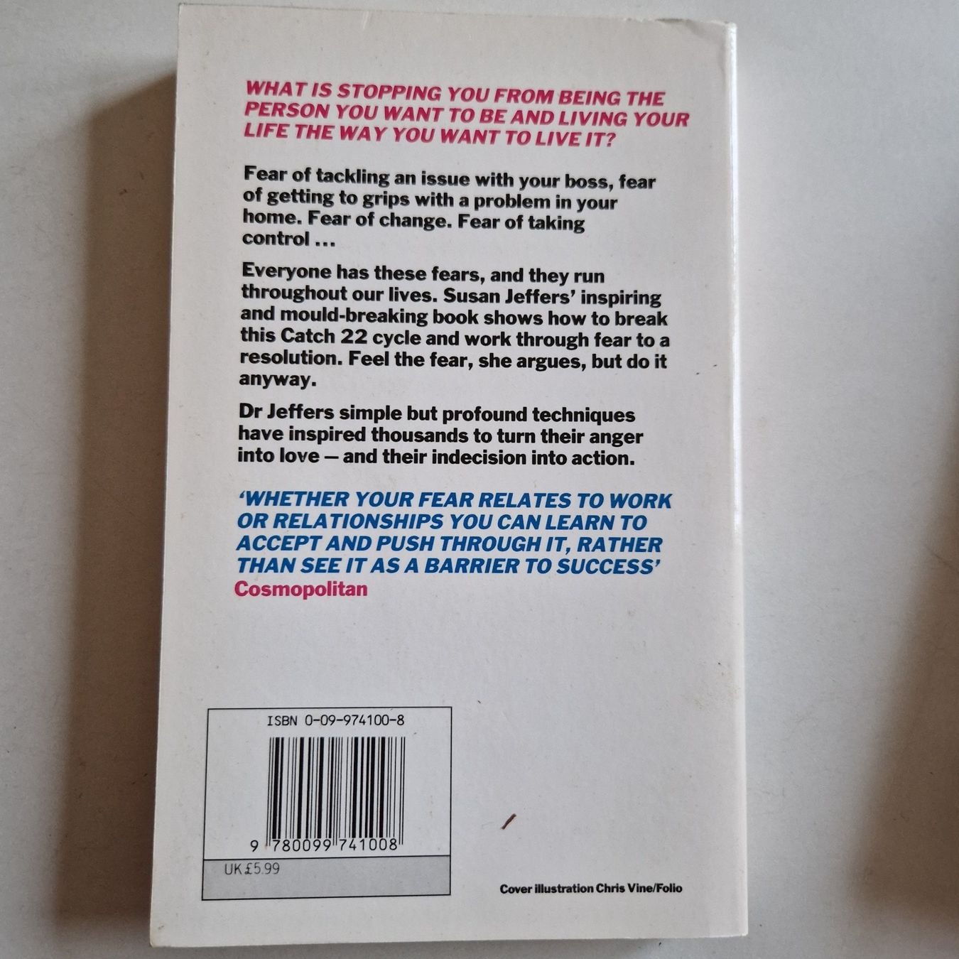 Bücher: Feel the fear and do it anyway – Gebraucht aus Rüti ZH von Gigelisuppe 1