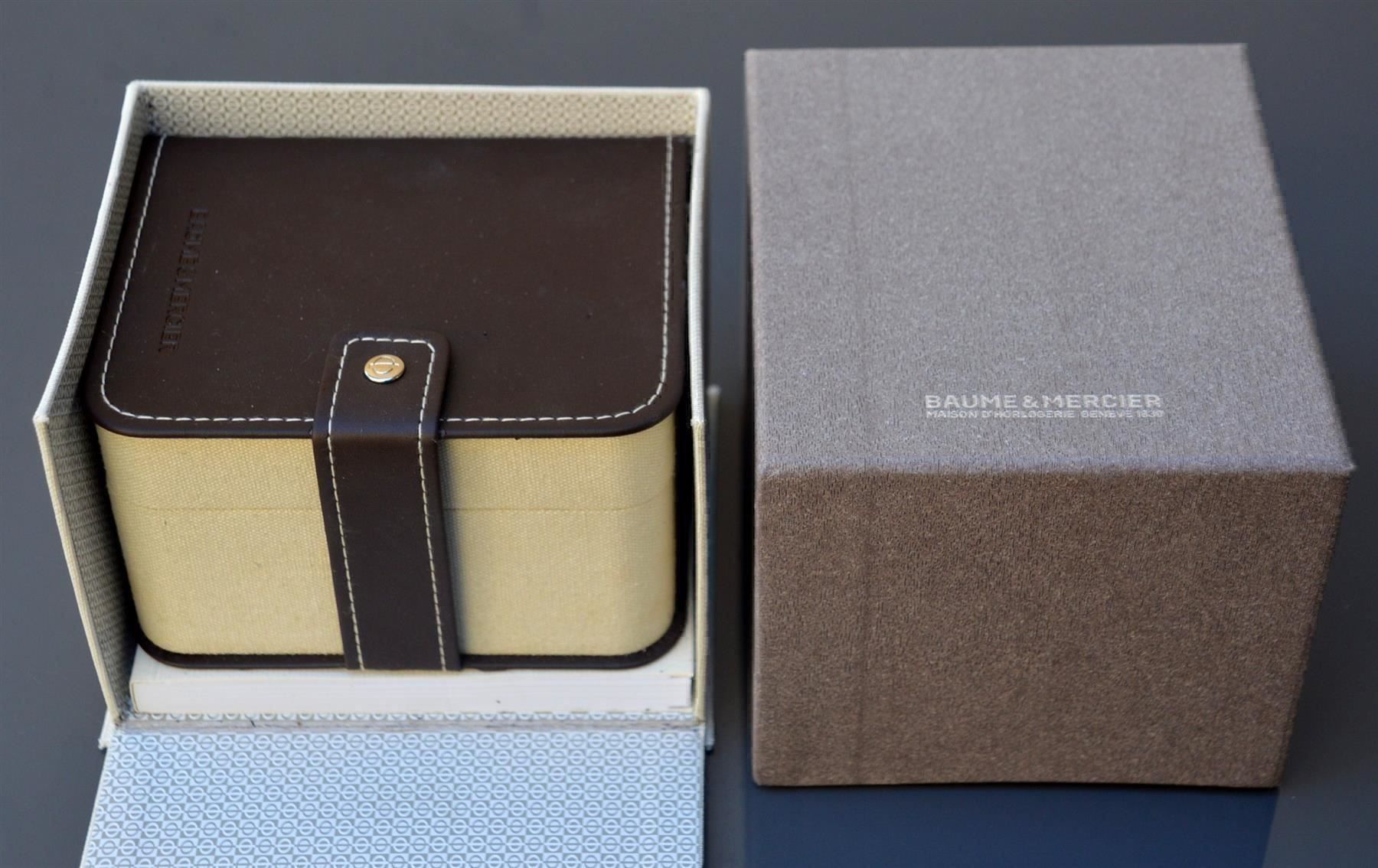 Baume & Mercier Scatole porta orologi: Uhrenbox boîte de montre Baume & Mercier – Usato da Collonges venduto da Auganien 6