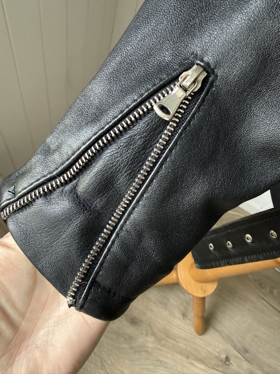 Giacche: Leder-Bikerjacke – Usato da Gwatt (Thun) venduto da marysplanet 2