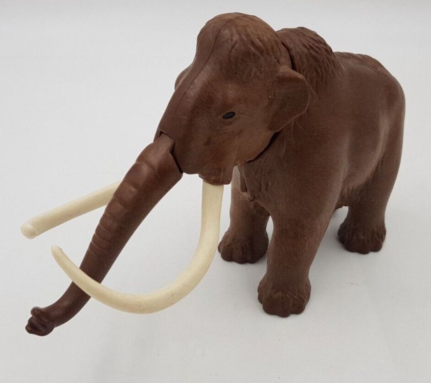 Playmobil 5105 - Mammouth Et Son Petit - Préhistoire - Occasion