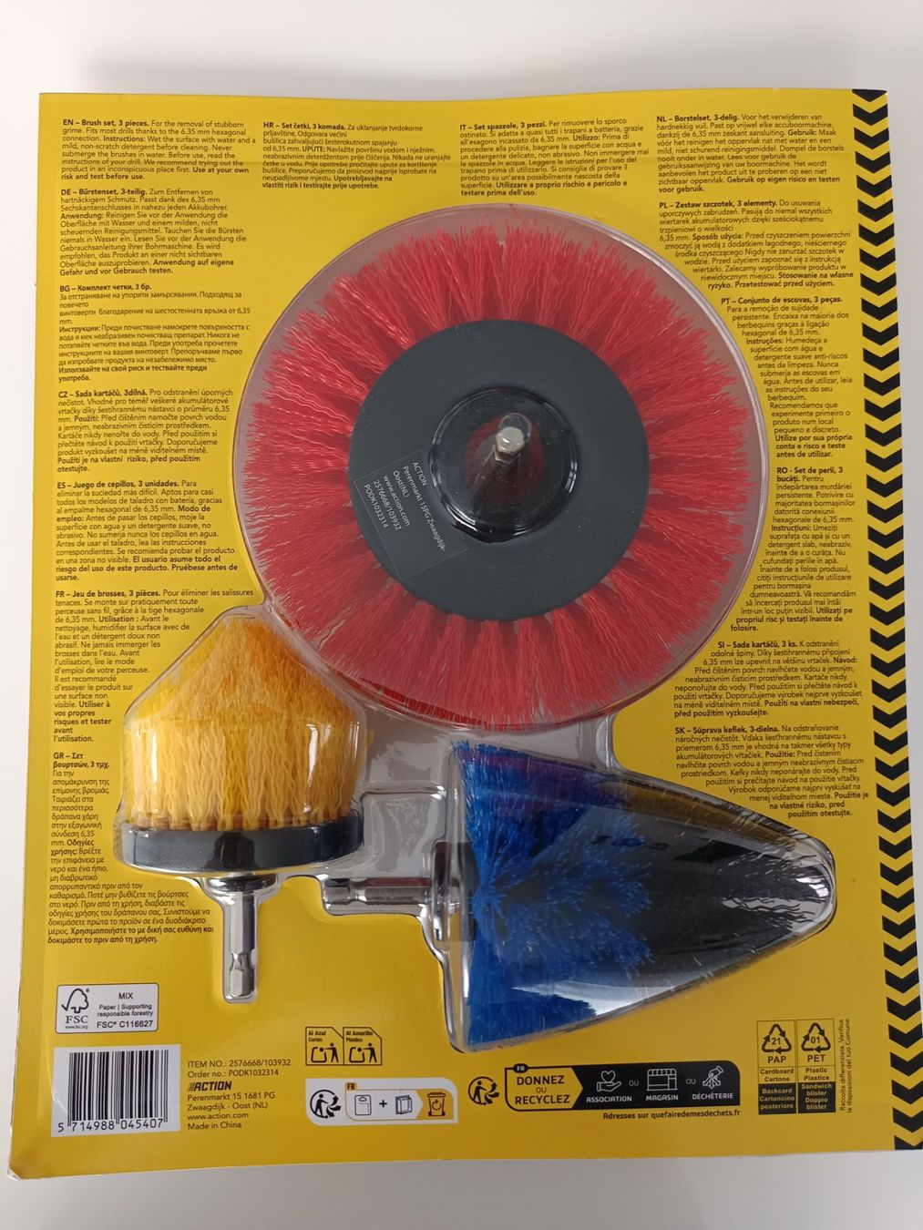 Sonstiges für Haushalt & Wohnen: Neues Bürstenset 3-teilig – Neu und originalverpackt aus Rüthi (Rheintal) von Balty 1