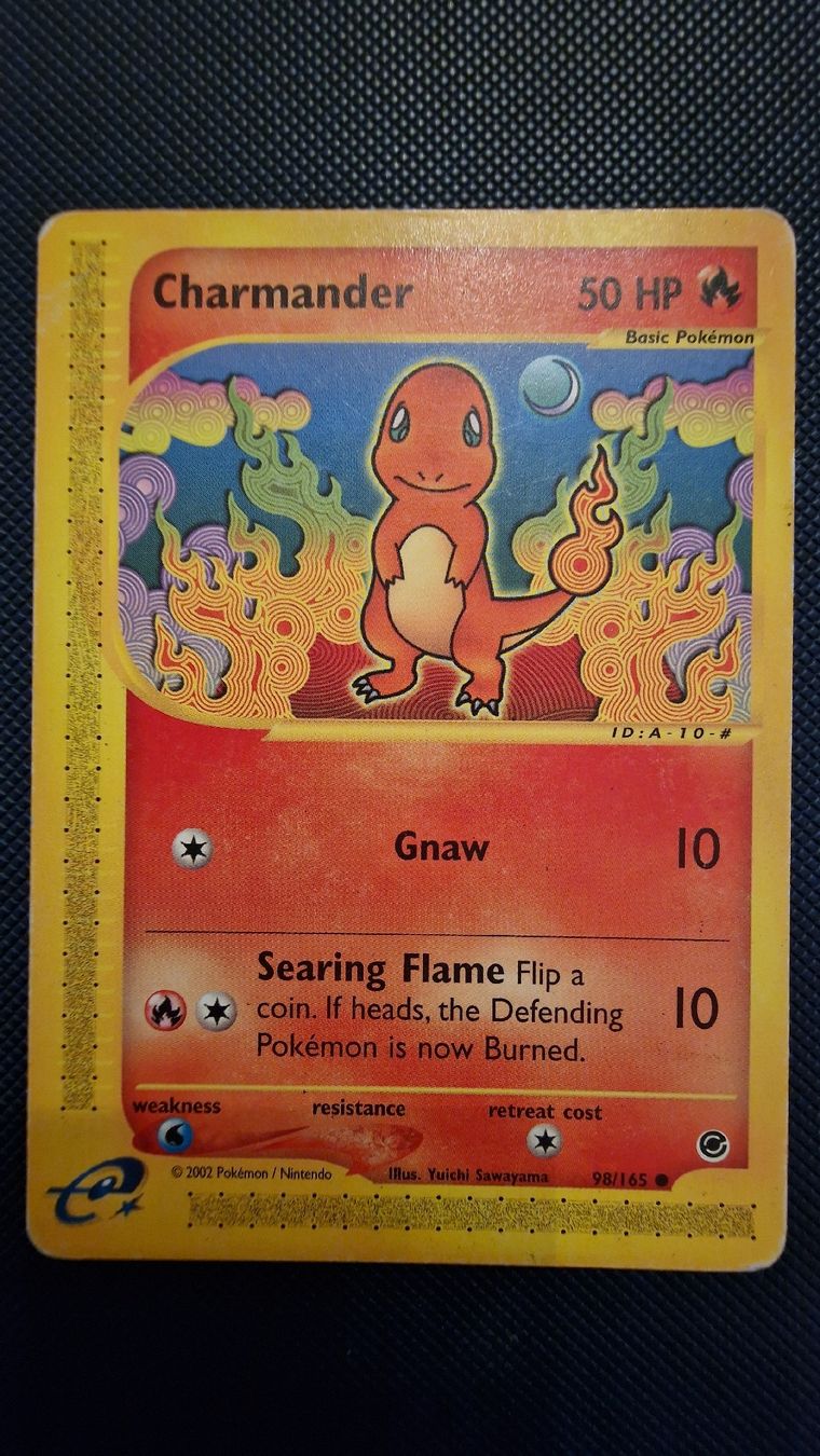 Pokémon Carte collezionabili: Charmander #98 – Pokémon Expedition – Usato da Veytaux venduto da PocketMonster