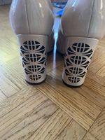 Damen Schuhe gr 38 Leder Lack