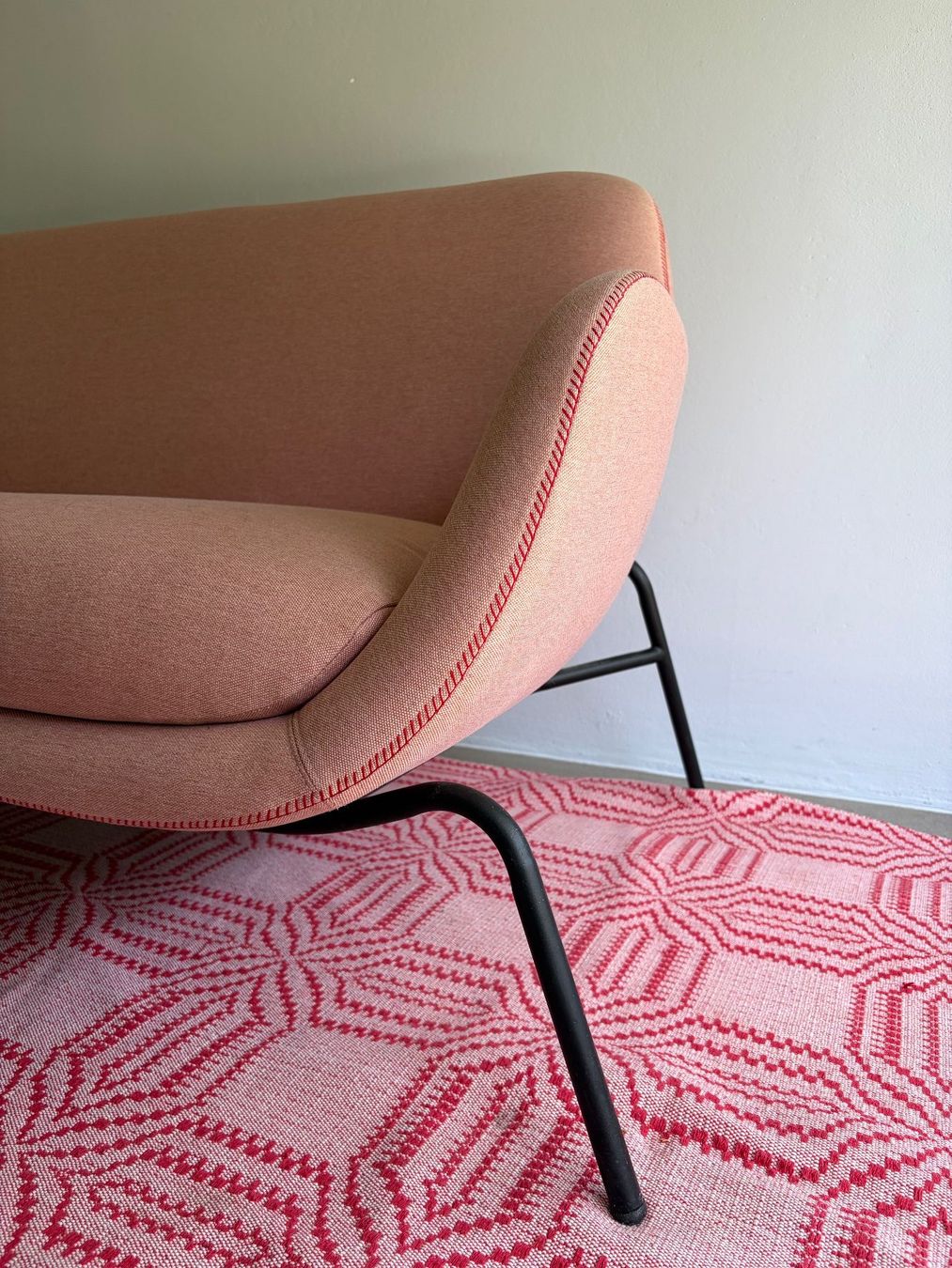 Pfister Divani: Designsofa, 2er, Moebel Pfister 2020, altrosa – Usato da Evilard venduto da mai_8wmb 1