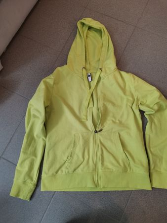 Jacke, pullover, Hoodie Gr. S Neongrün Sport Fitness