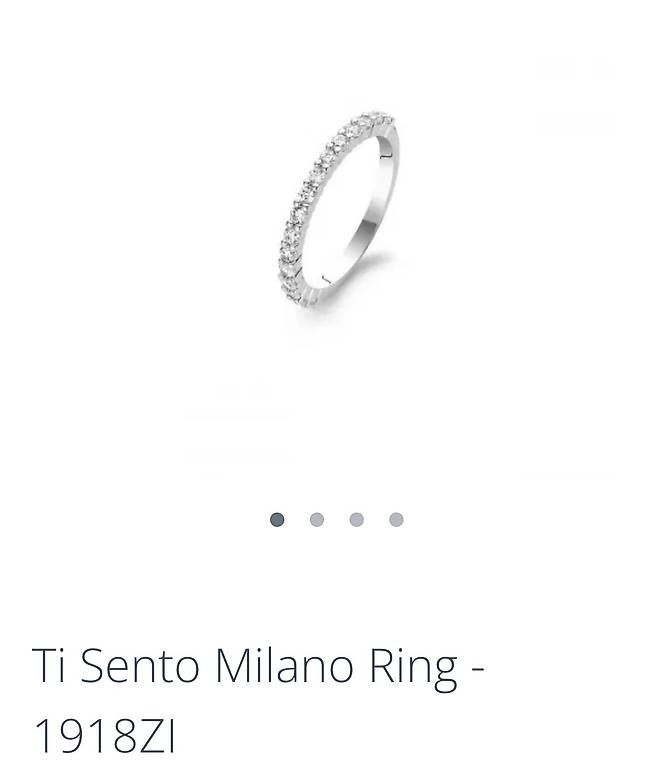 Anelli: Ti Sento Fingerring 16 mm Durchmesser – Usato da Wettingen venduto da Suzanne015