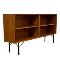 Dänisches Teak Bücherregal, Kommode Rex Raab 60s MCM vintage