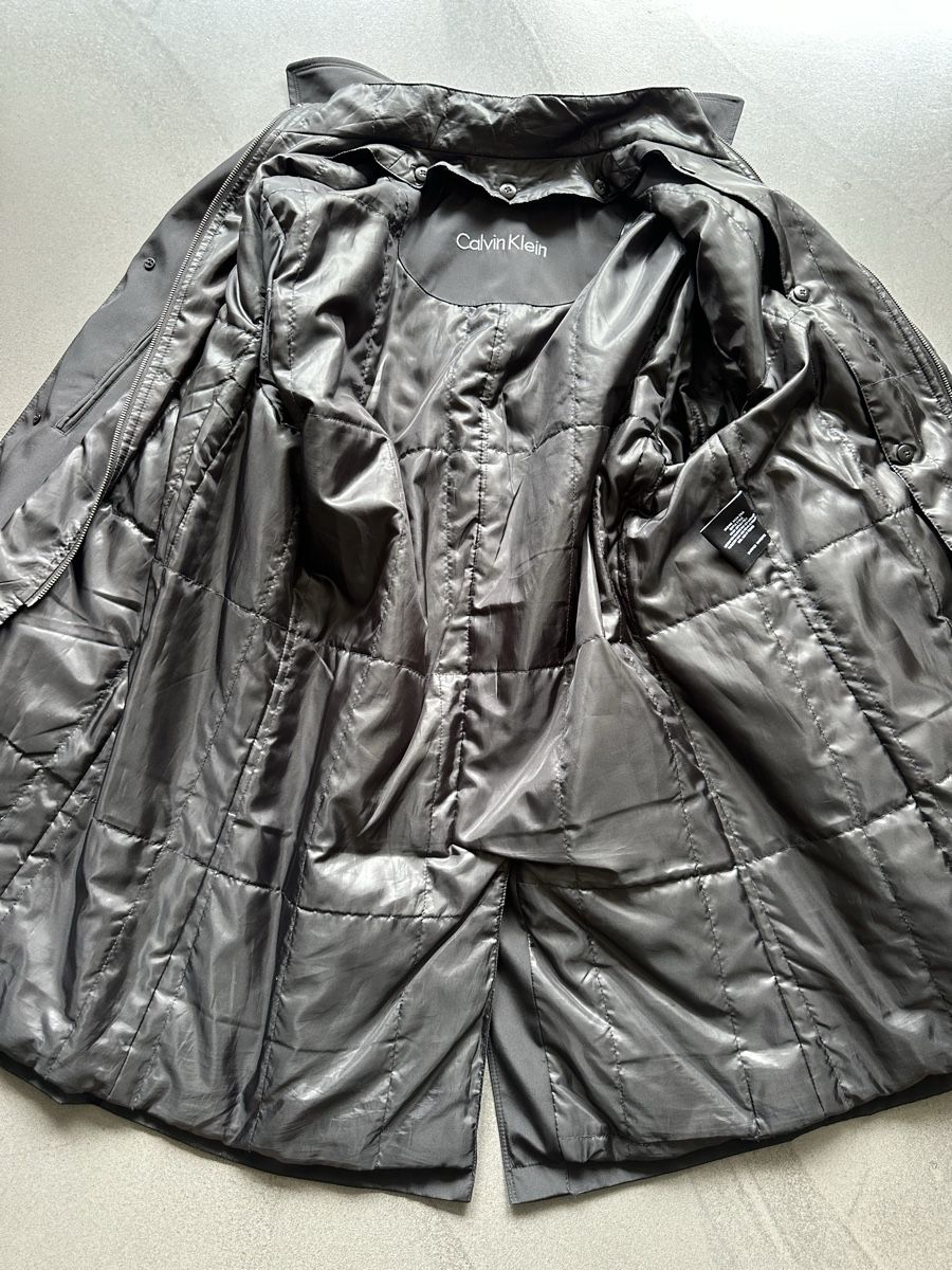 Calvin Klein Cappotti: Schwarzer Calvin Klein Herrenmantel Grösse M – Usato da Büren an der Aare venduto da pippo1212 7