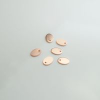 Stempelplatte Silber 925 Rosé vergoldet (STP03R)