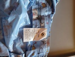PVC Windelhose blau mit Motiv Grösse L guter Zustand