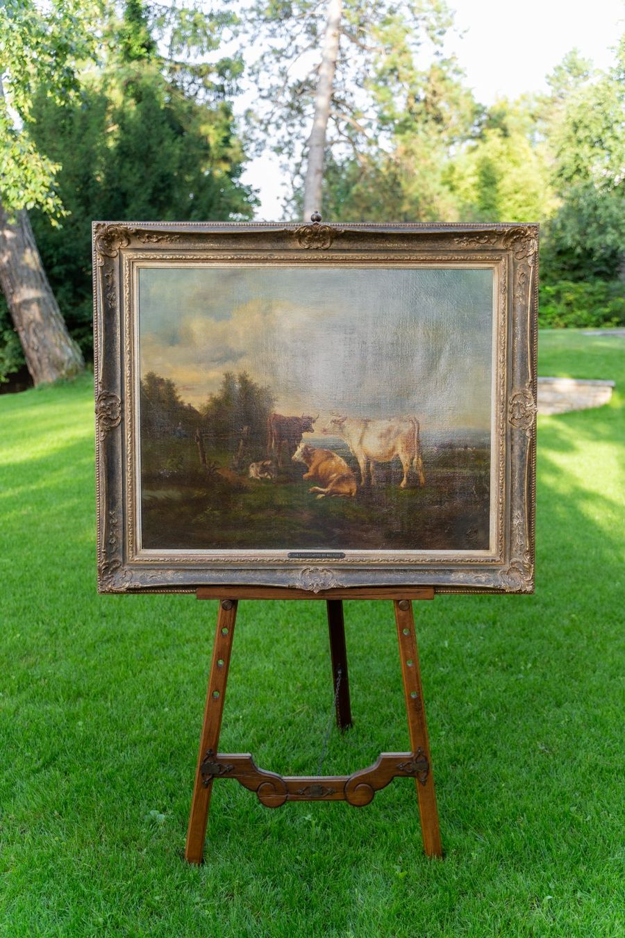 Dipinti: TABLEAU ÉMILE VICTOR CARTIER – Usato da Moutier venduto da Vintage-signature 1