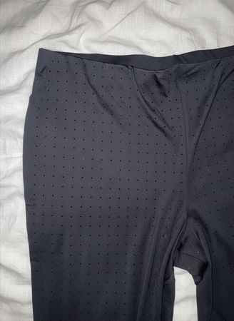H&M schwarze Hose mit Strass – Grösse XXL