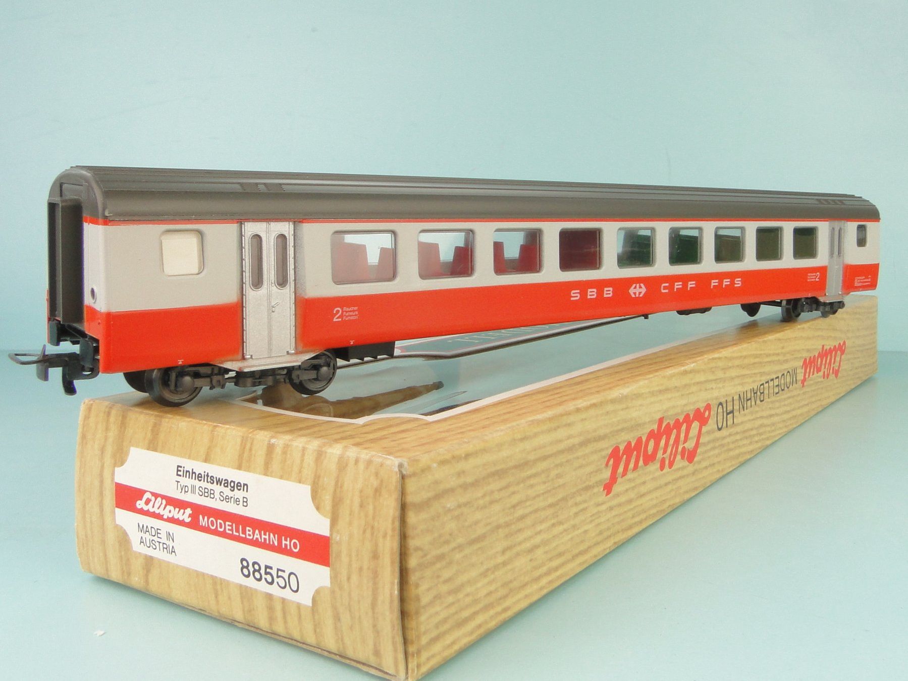 Liliput Modellini di ferrovie: Liliput HO 85550 SBB Swiss Express 2 Kl. – Usato da Bülach venduto da cann11