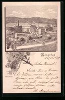 Litho Wengibad, Kurhaus mit Parkanlagen