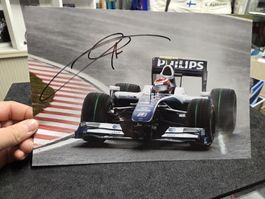 Original Signiert vom Kazuki Nakajima F1 Williams 