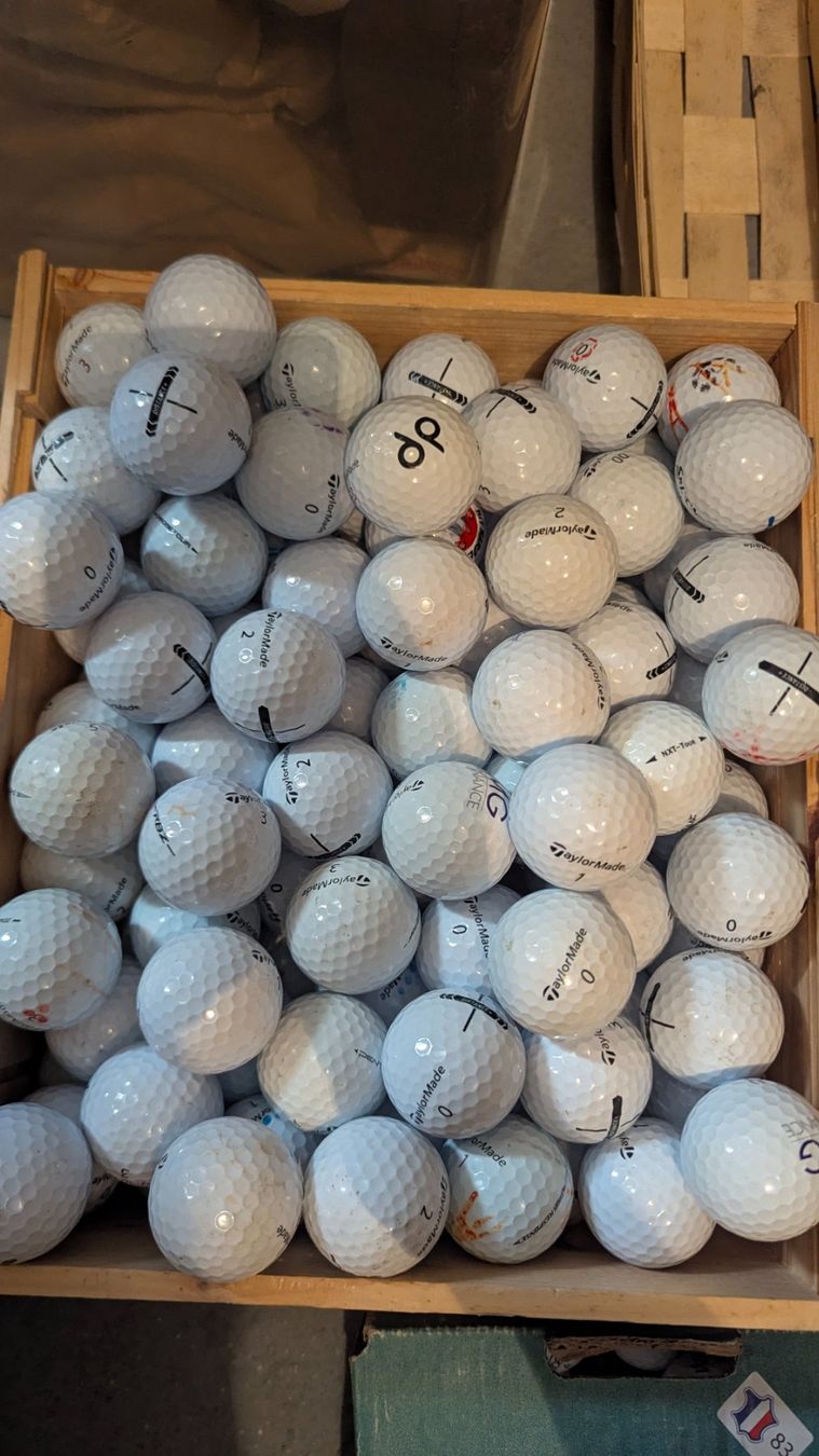 Taylor Made Bälle: Tailor Made Golfbälle gebraucht 100 Stück – Gebraucht aus Seon von Speedtape