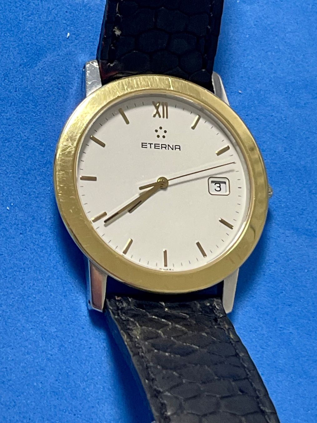 Omega Luxusmarkenuhren: ETERNA VINTAGE HERREN UHR mega selten – Gebraucht aus Goldach von  5
