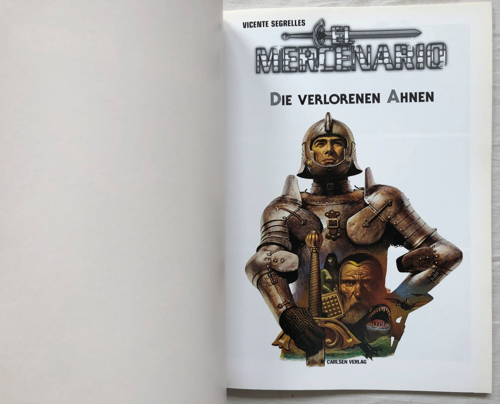 Fumetti: EL MERCENARIO - Nr.8/9/10 - Carlsen Verlag – Usato da Schaffhausen venduto da durruti 3