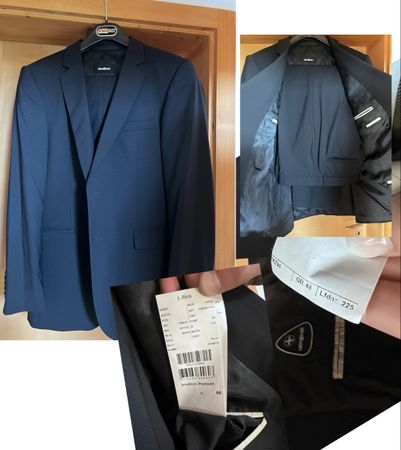 Strellson Premium Anzug, Grösse 46, Neuwertig,Top Zustand!