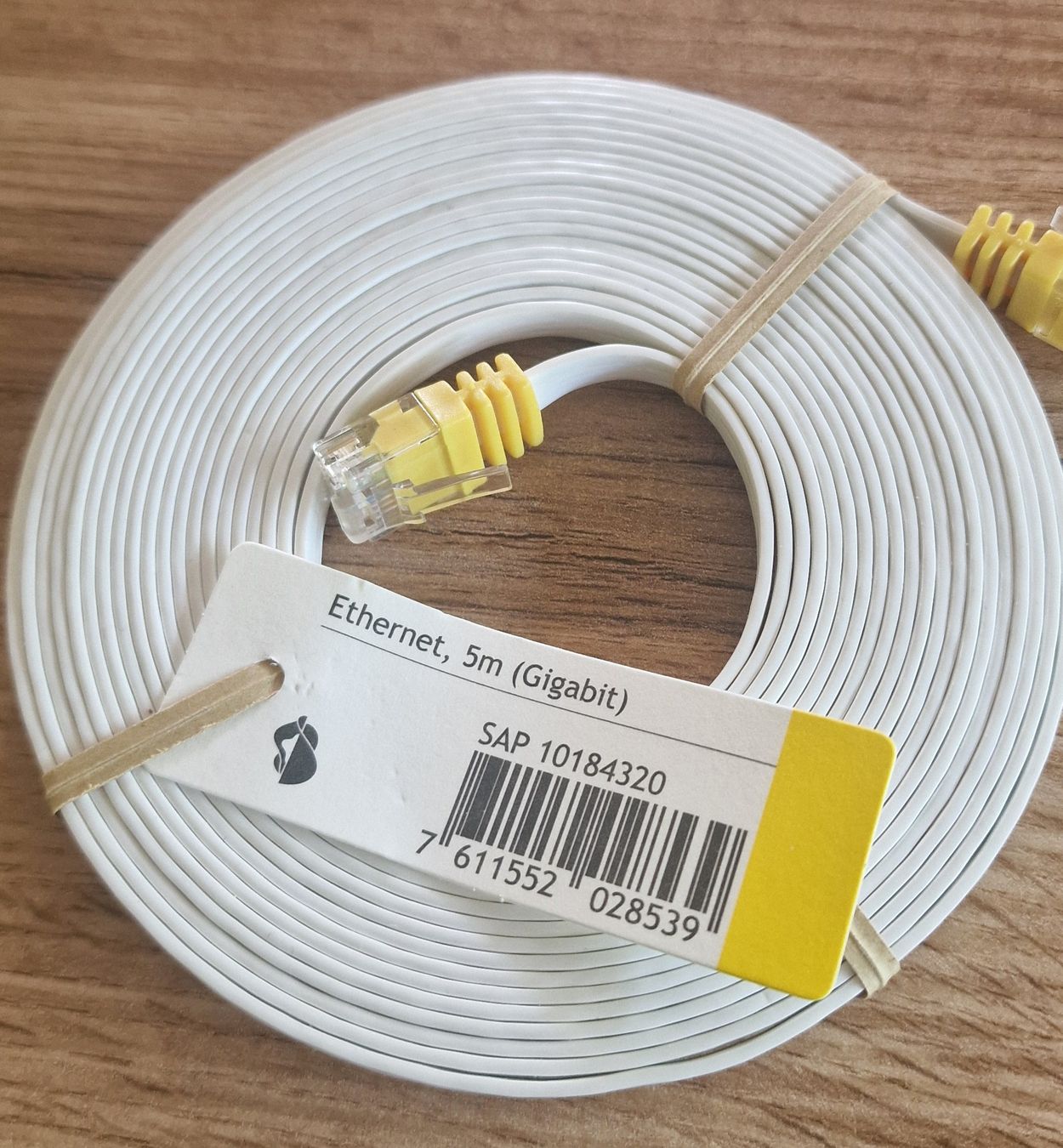 Swisscom Cavi: Swisscom Ethernet, 5m (Gigabit) – Nuovo e nell'imballaggio originale da Ziefen venduto da Ringwraith