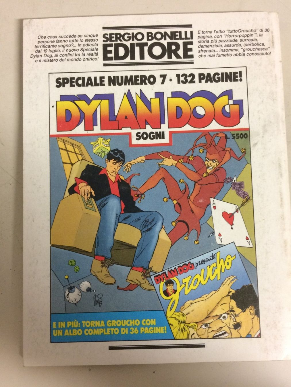 Fumetti: DYLAN DOG # 82 LONTANO DALLA LUCE  Sergio Bonelli 1993 – Usato da Vezia venduto da Aquarius_Age 1