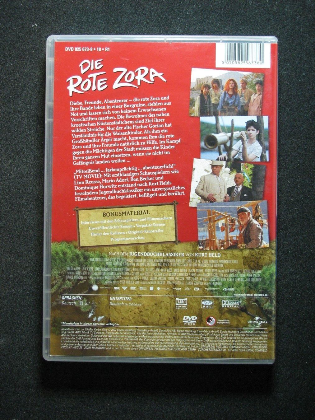 Tutti i DVDs: DVD Die Rote Zora – Usato da Reitnau venduto da Zaomir 1