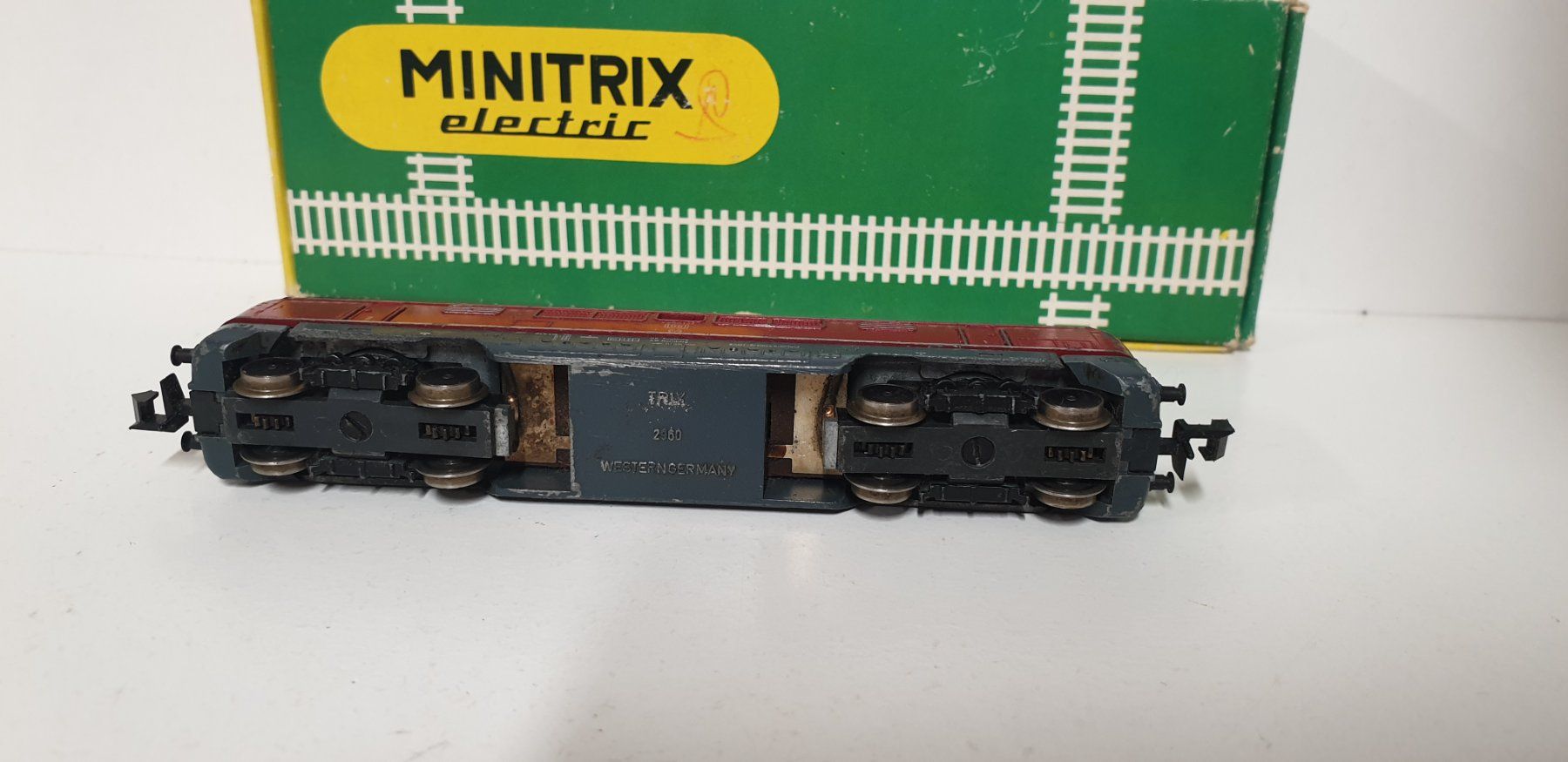 Trix Modellini di ferrovie: Minitrix DB Diesellok   V200 Spur N 2960 – Usato da Geroldswil venduto da TopTrain54 3