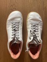 Groundies Barfuss Sneakers weiss Leder Damen Grösse 39
