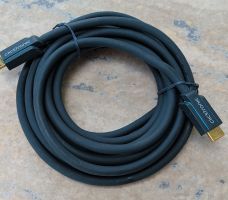Hochwertiges HDMI-Kabel von clicktronic, 5m, neuwertig