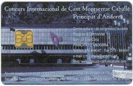 Telefonkarte Andorra Montserrat Caballé