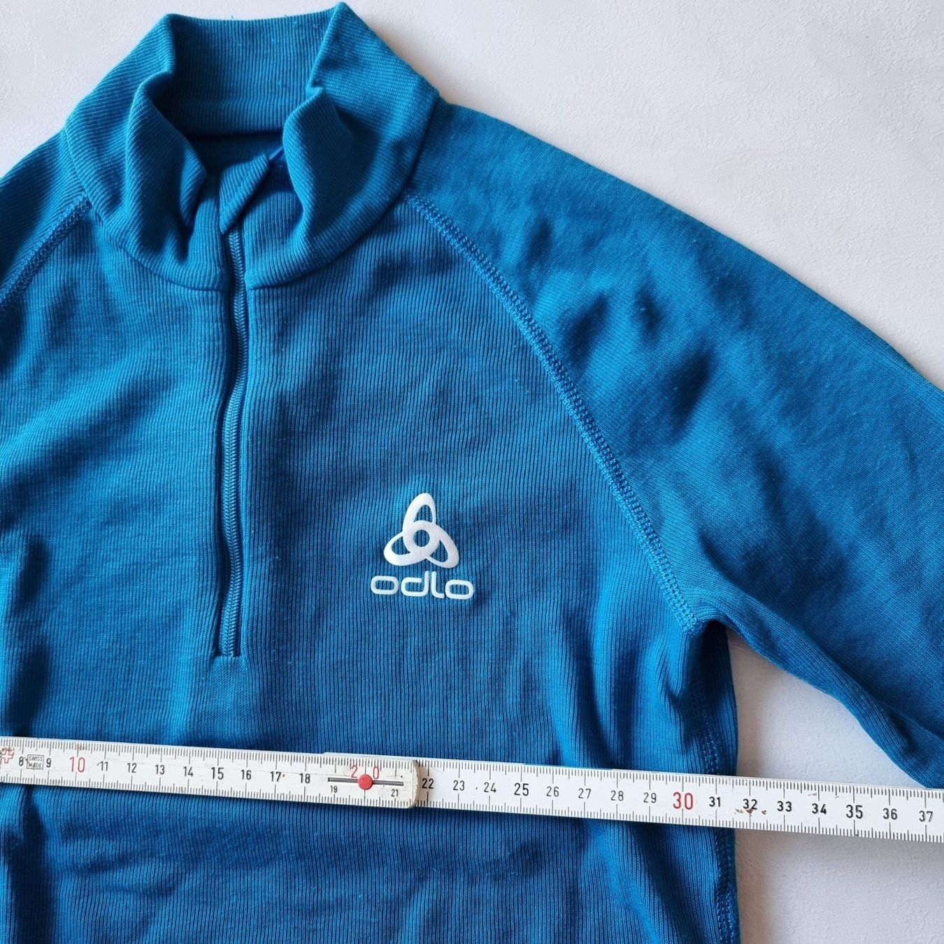 Odlo Unterwäsche: Lässiger warmer Odlo Base Layer Gr.140 mit Reissverschluss – Gebraucht aus Arth von Africa44 3