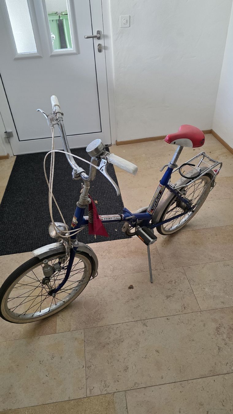 Velos: Vintage Superlux Klappvelo - Retro Faltrad Oldtimer – Gebraucht aus Breitenbach von Specialhead 6