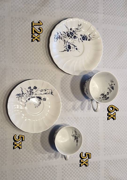 Set di piatti: `Tafel-Service  65 teilig – Usato da Montlingen venduto da yvro 3