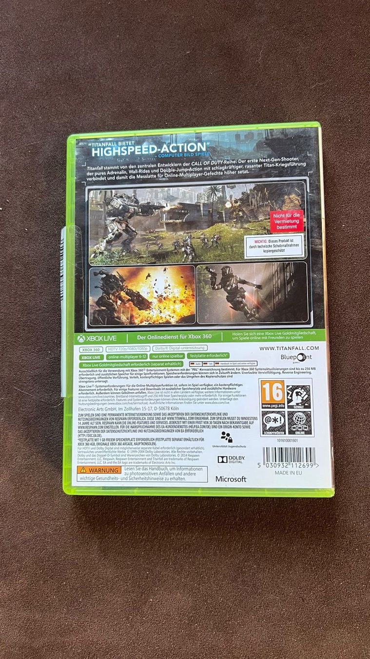 Microsoft Giochi: Titanfall - Xbox 360 – Usato da Schübelbach venduto da Dolly990_2 1