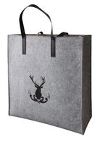 STEINLIN Wäschetasche / Shopper gross «Hirsch», Filz