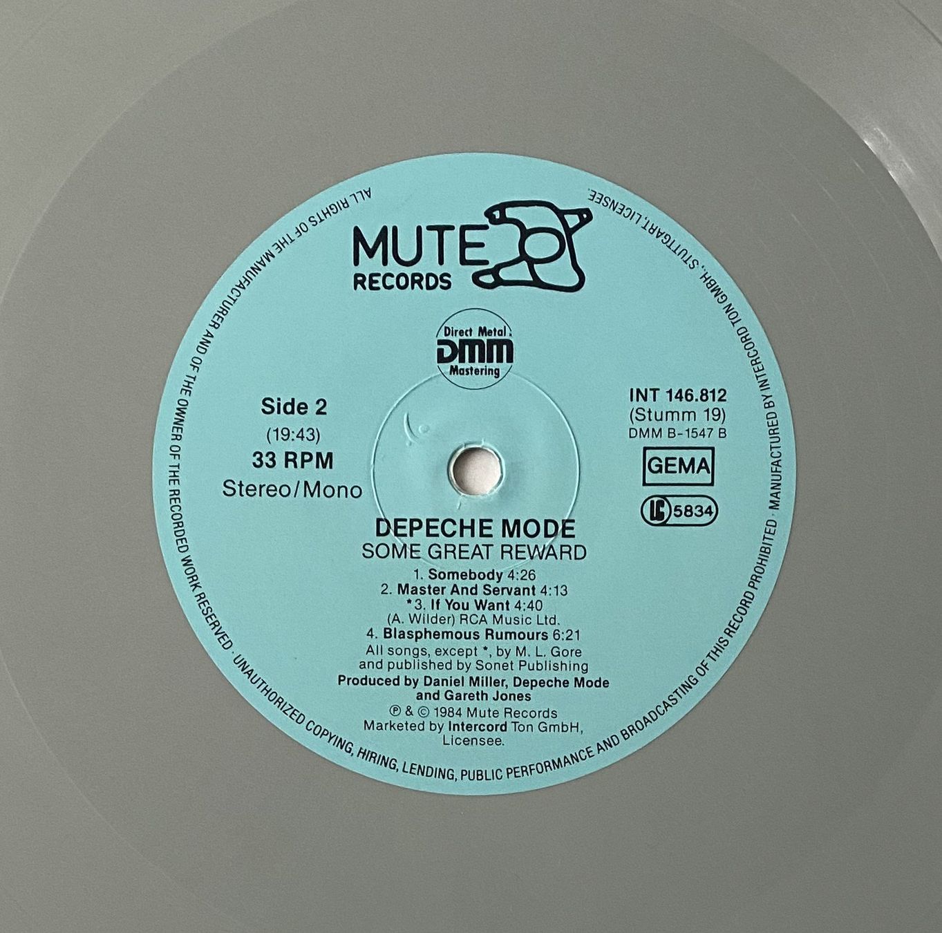 Dischi in vinile: Depeche Mode, Some Great Reward – Usato da Flums venduto da Empe1 7