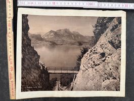 Beatenbucht BE Thunersee Standseilbahn Foto