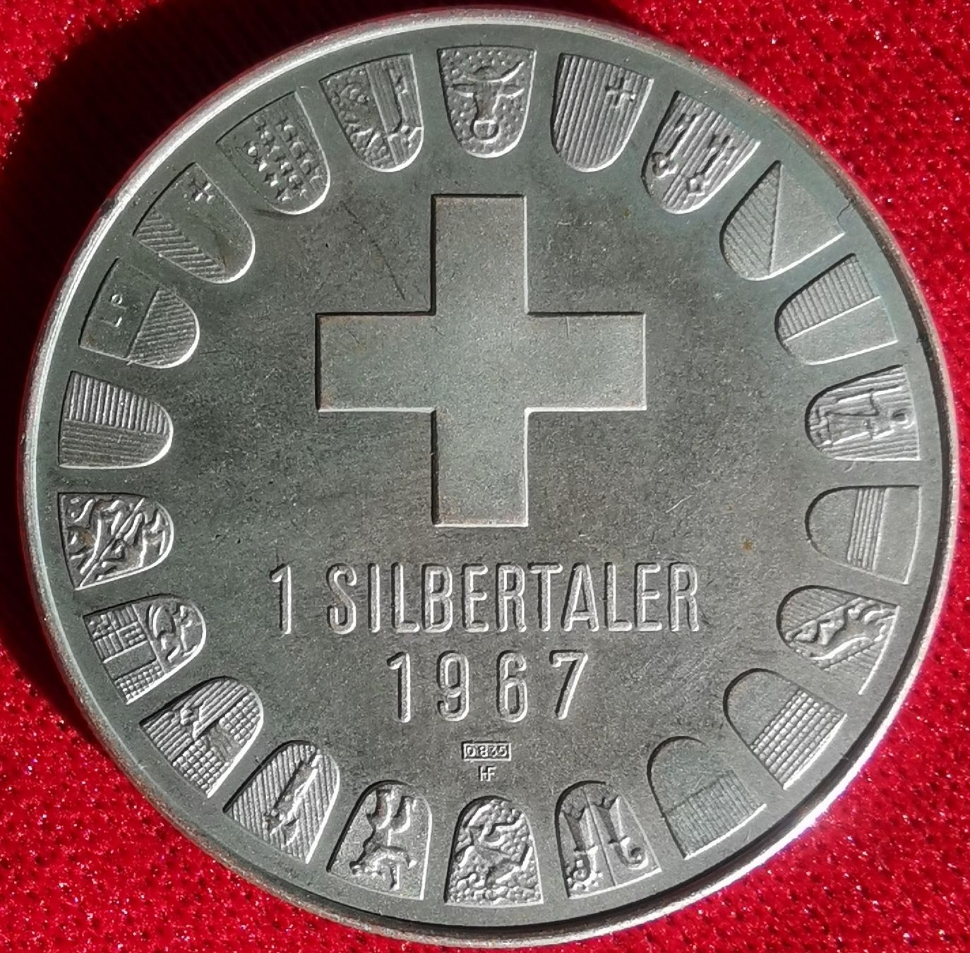 Medaglie: Silbertaler Luzern 1967 Silber – Usato da Küssnacht am Rigi venduto da Gold_und_mehr 1