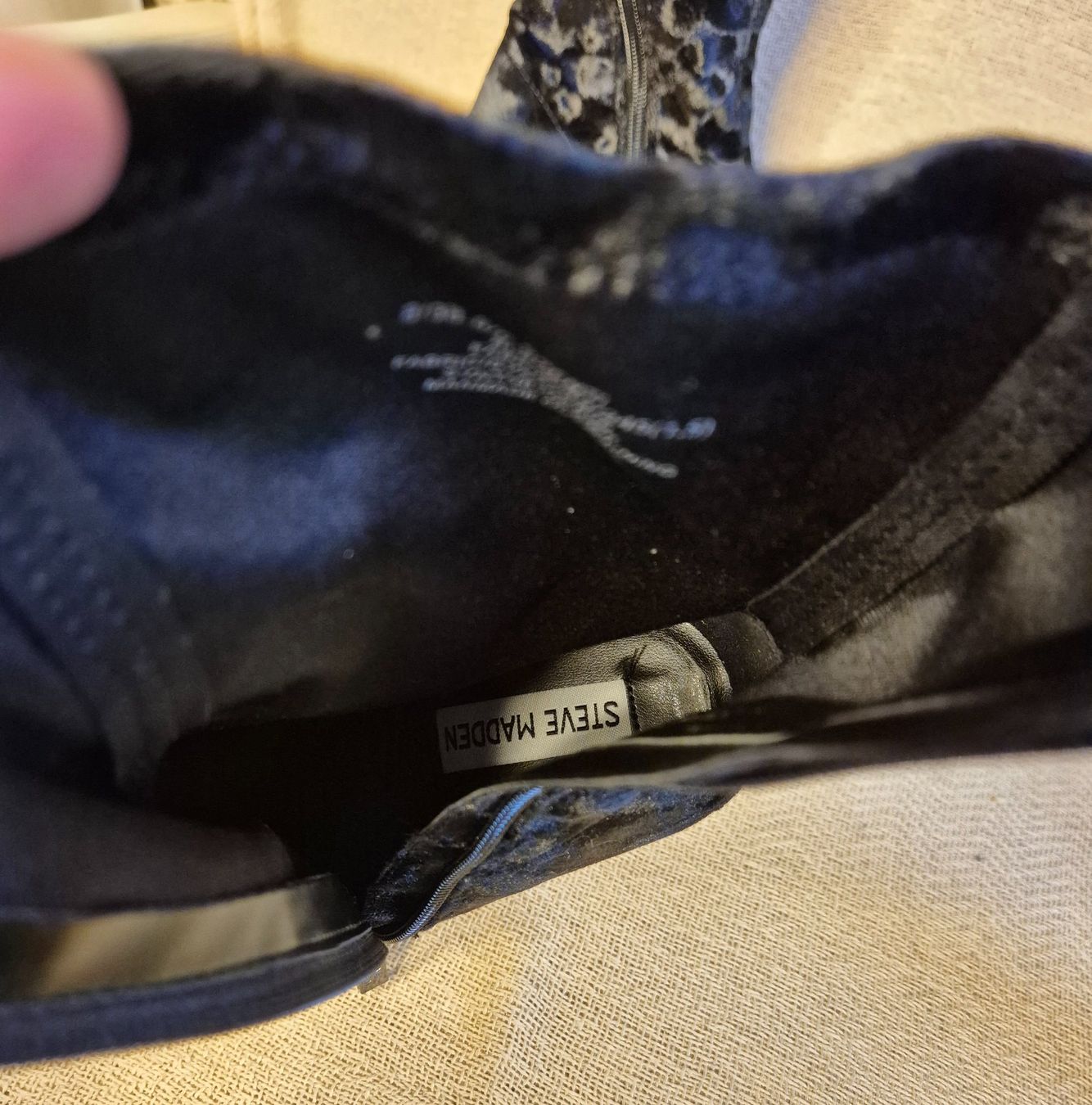 Steve Madden Scarpe da donna: Stiefeletten mit glänzendem Absatz – Nuovo e nell'imballaggio originale da Leissigen venduto da ali_k9v8 6