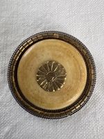 Vintage Brosche von Langani, Elfenbein Optik, Top Zustand!